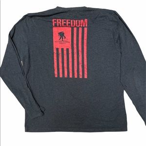 Large under armour wounded warrior long sleeve t